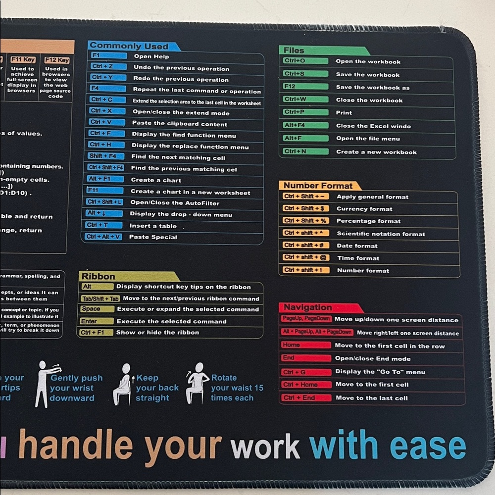 Excel Computer Guide XL Mousepad - Picture 4 of 4